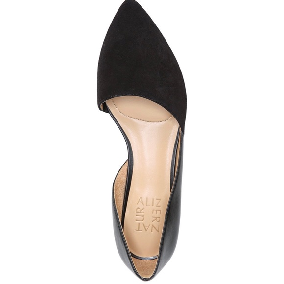 Naturalized suede black flat 7.5 m & 8 narrow - Picture 3 of 8
